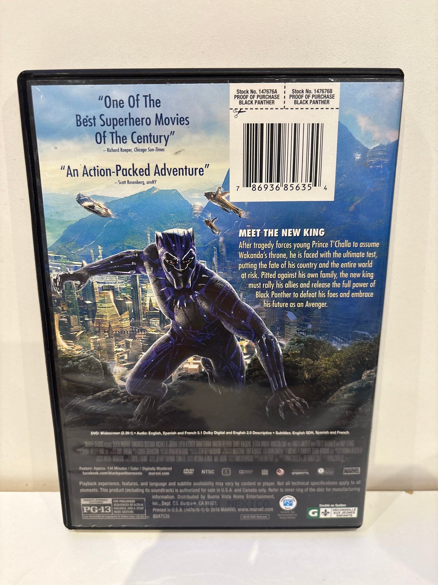 Marvel Studies Black Panther - DVD