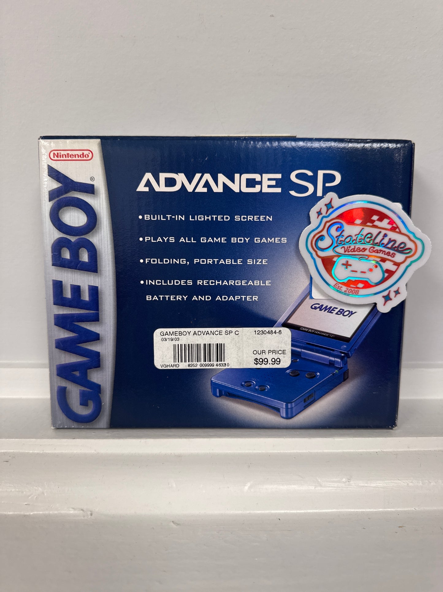 GameBoy Advance SP Console - GameBoy Advance