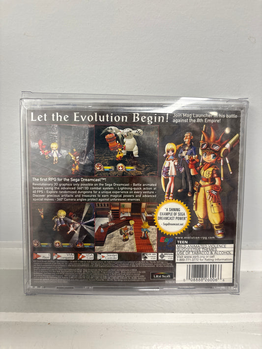 Evolution the World of Sacred Device - Sega Dreamcast