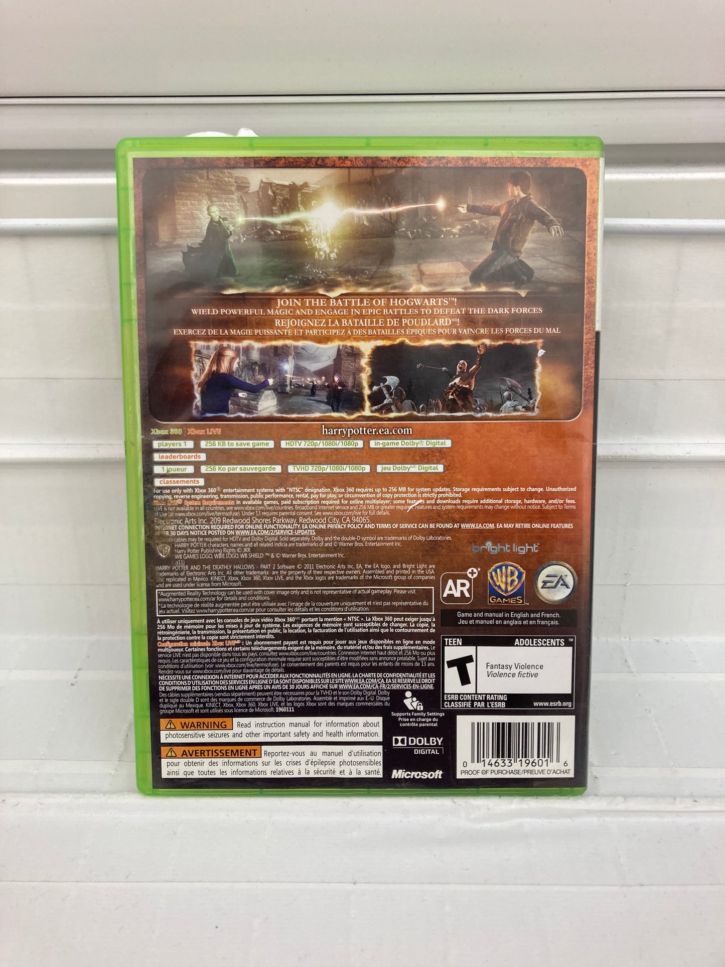 Harry Potter and the Deathly Hallows: Part 2 - Xbox 360