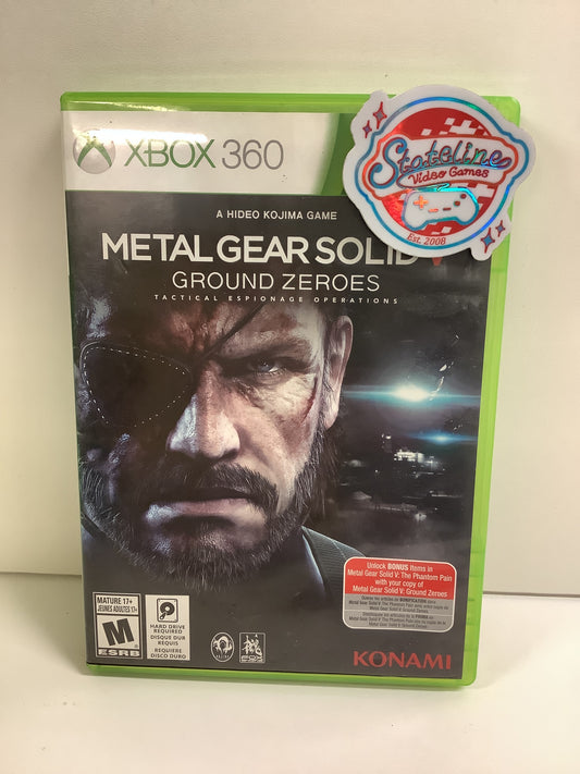 Metal Gear Solid V: Ground Zeroes - Xbox 360