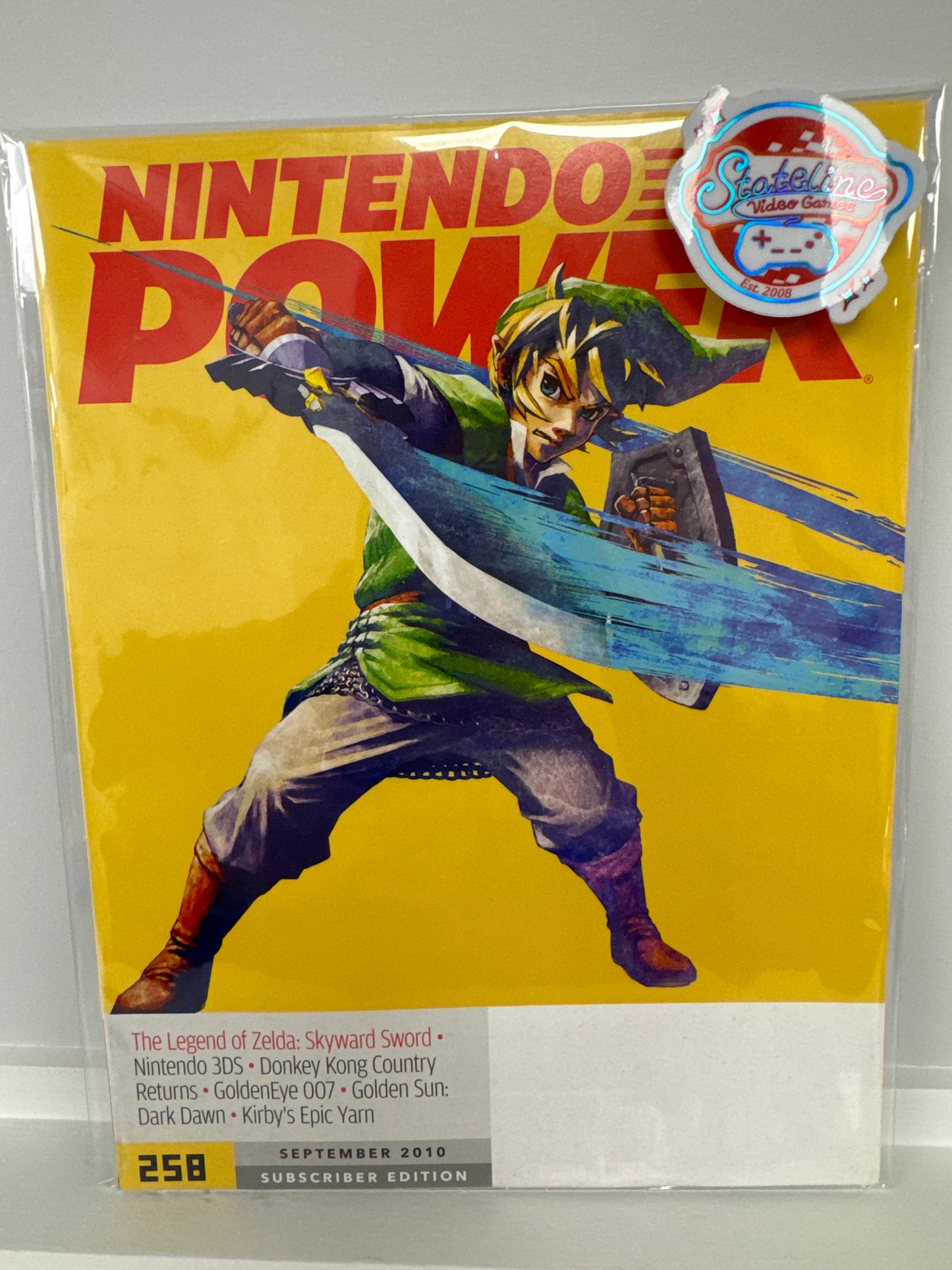 [Volume 258] Legend of Zelda: Skyward Sword [Subscriber] - Nintendo Power