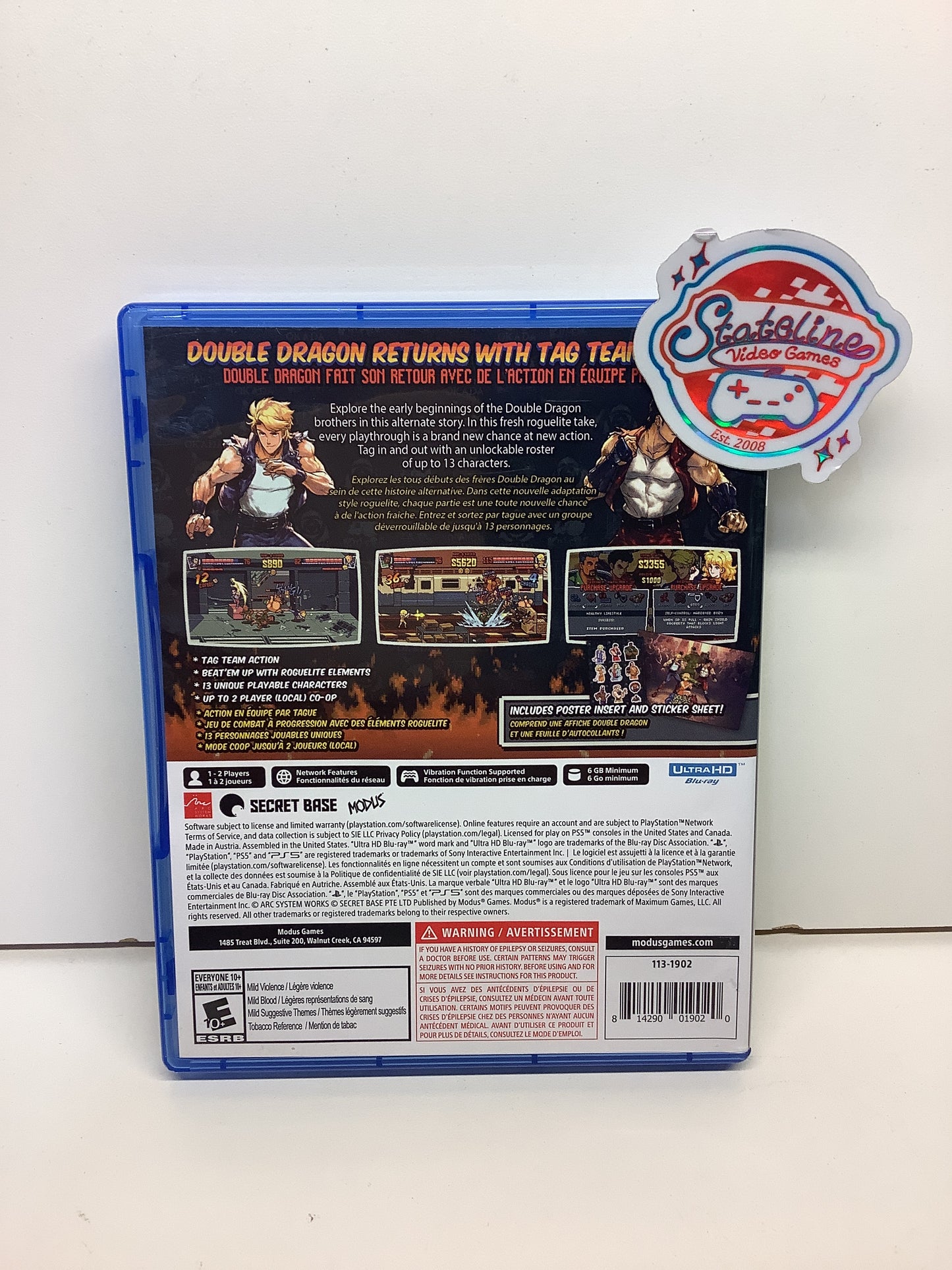 Double Dragon Gaiden: Rise of the Dragons - Playstation 5