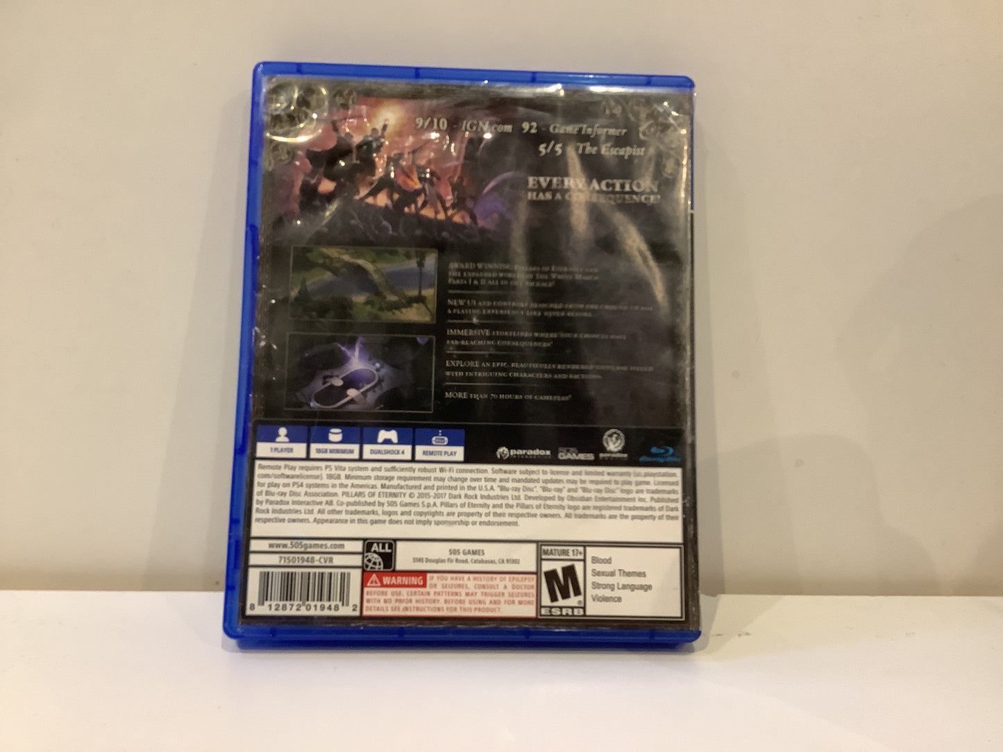 Pillars of Eternity Complete Edition - Playstation 4