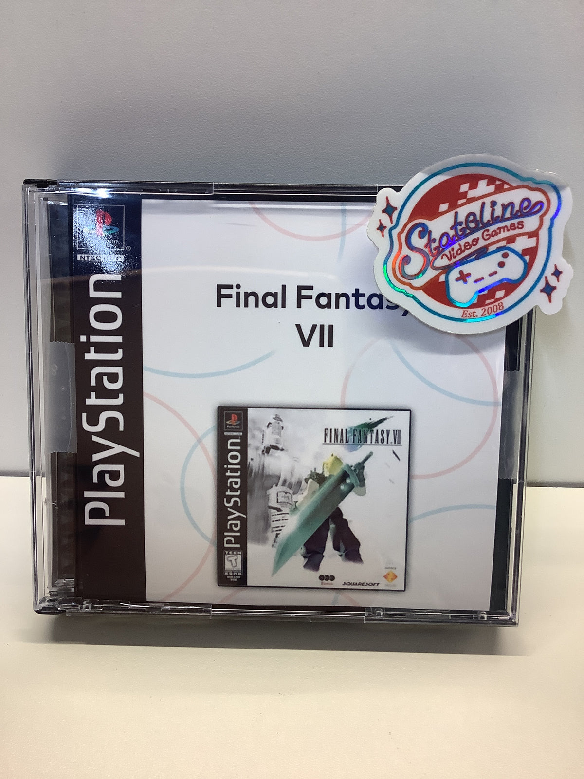 Jeu Final Fantasy VII PlayStation 1 - Bon état, Complet - Jeu Culte RPG