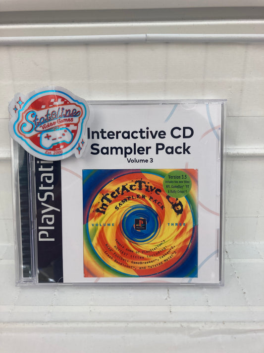 Interactive CD Sampler Disk Volume 3 - Playstation