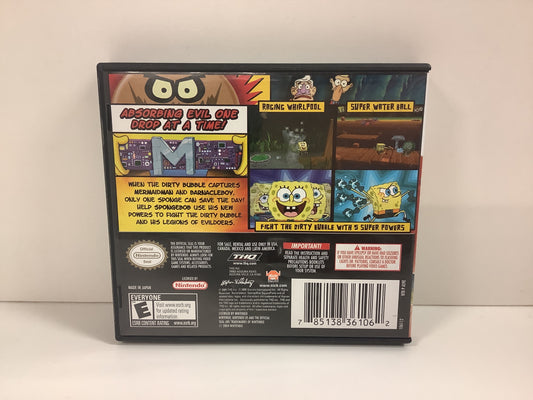 SpongeBob SquarePants Yellow Avenger - Nintendo DS