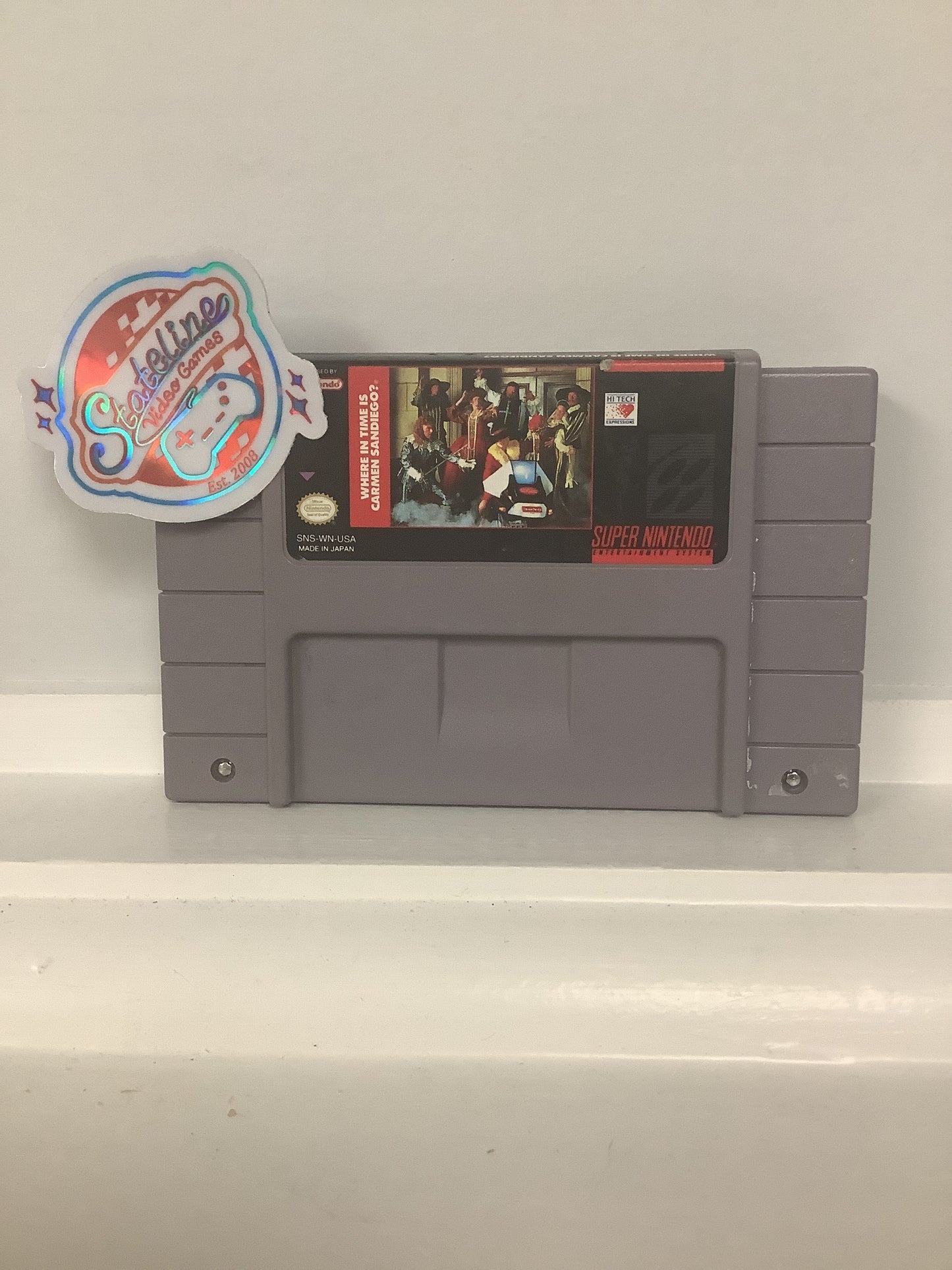 Where in Time is Carmen Sandiego - Super Nintendo