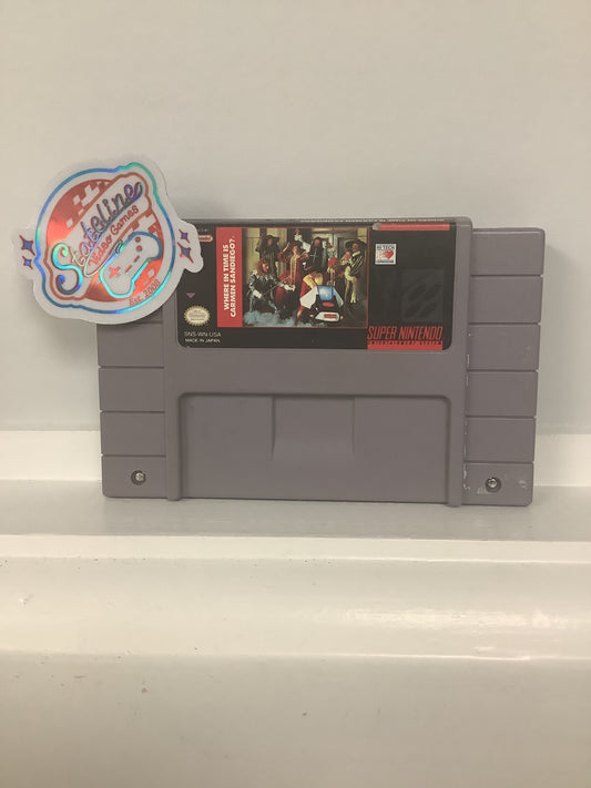 Where in Time is Carmen Sandiego - Super Nintendo