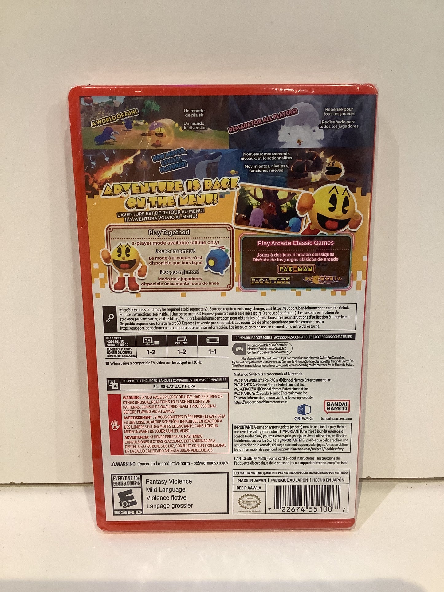 Pac-Man World 2: Re-PAC - Nintendo Switch 2
