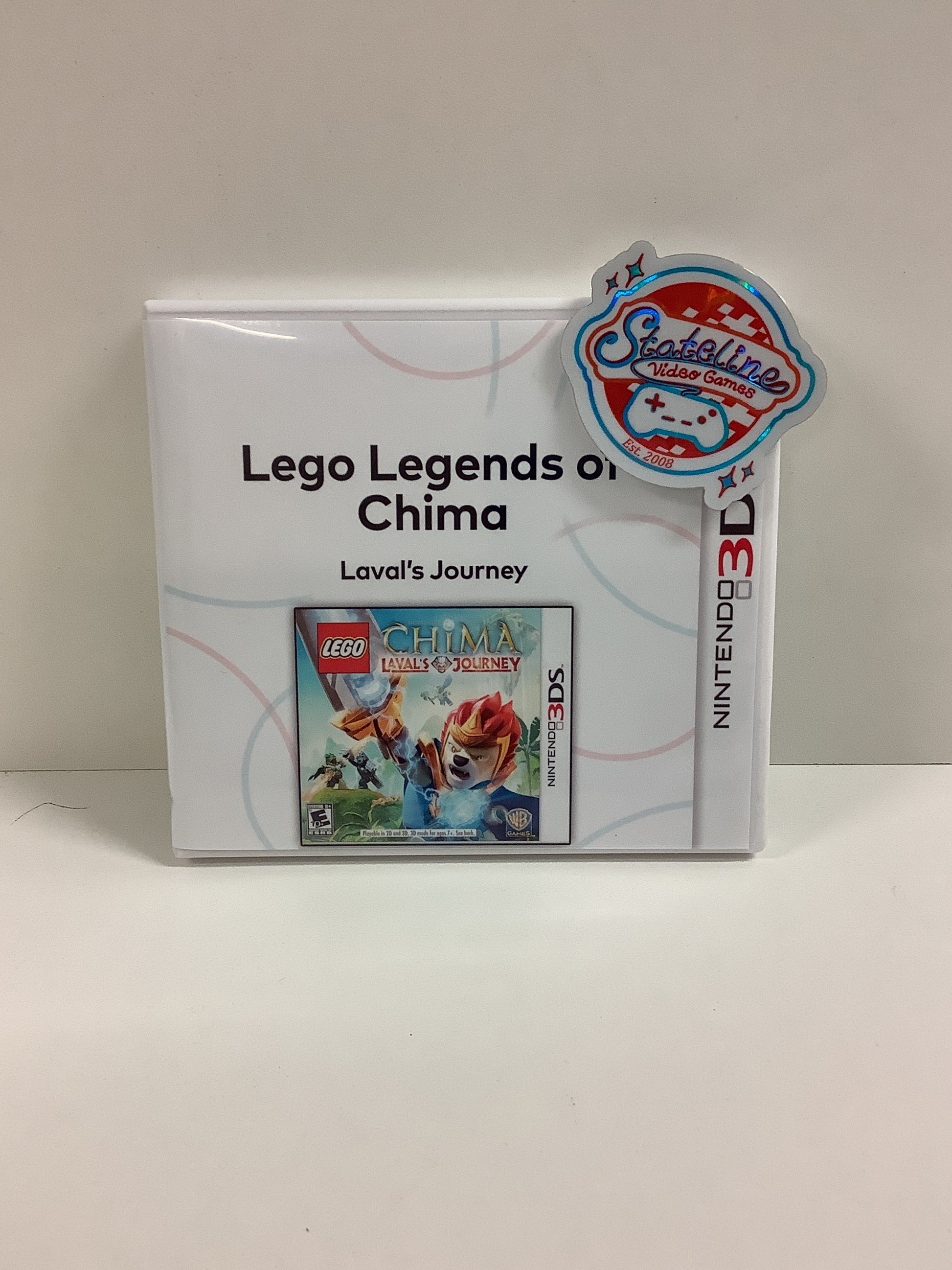 LEGO Legends of Chima: Laval's Journey Nintendo 3DS Stateline Artwork