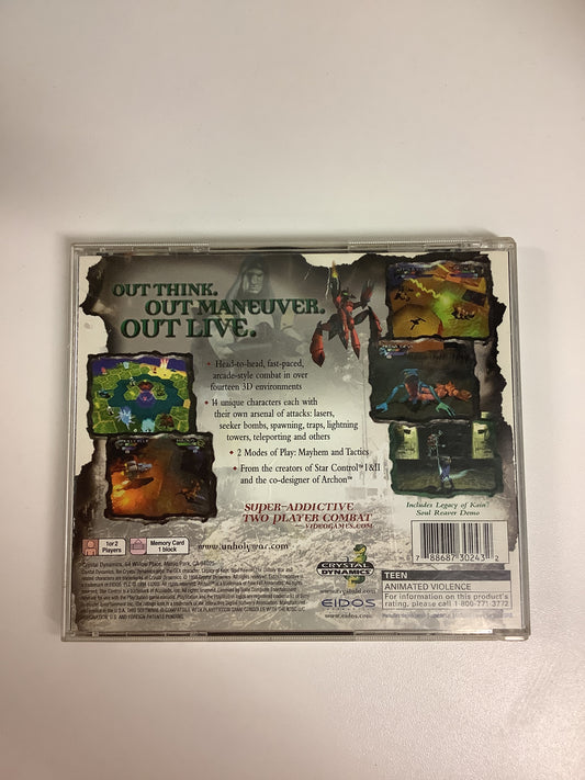 The Unholy War - Playstation