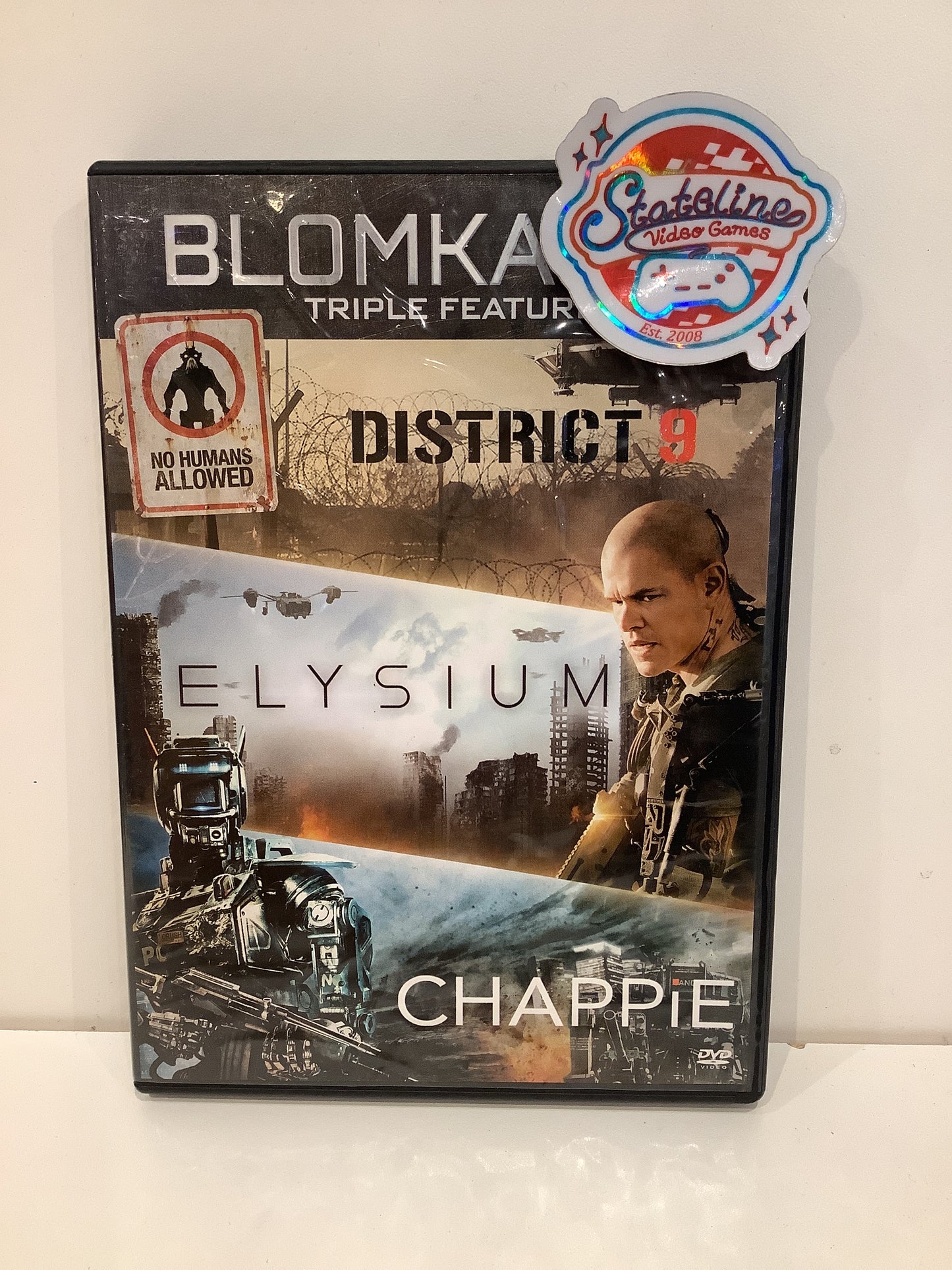 Blomkamp Triple Feature: District 9 / Elysium / Chappie - DVD