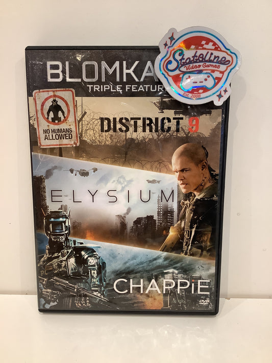 Blomkamp Triple Feature: District 9 / Elysium / Chappie - DVD