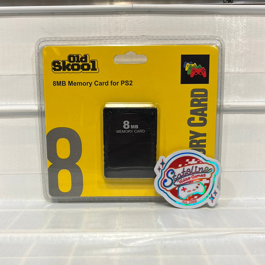 Old Skool PS2 Memory Card 8MB - PS2