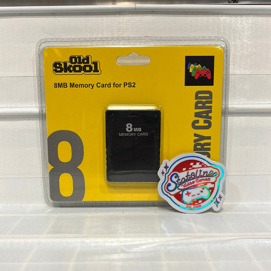 Old Skool PS2 Memory Card 8MB - PS2