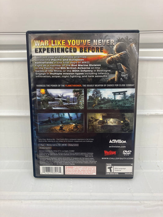 Call of Duty World at War Final Fronts [Greatest Hits] - Playstation 2