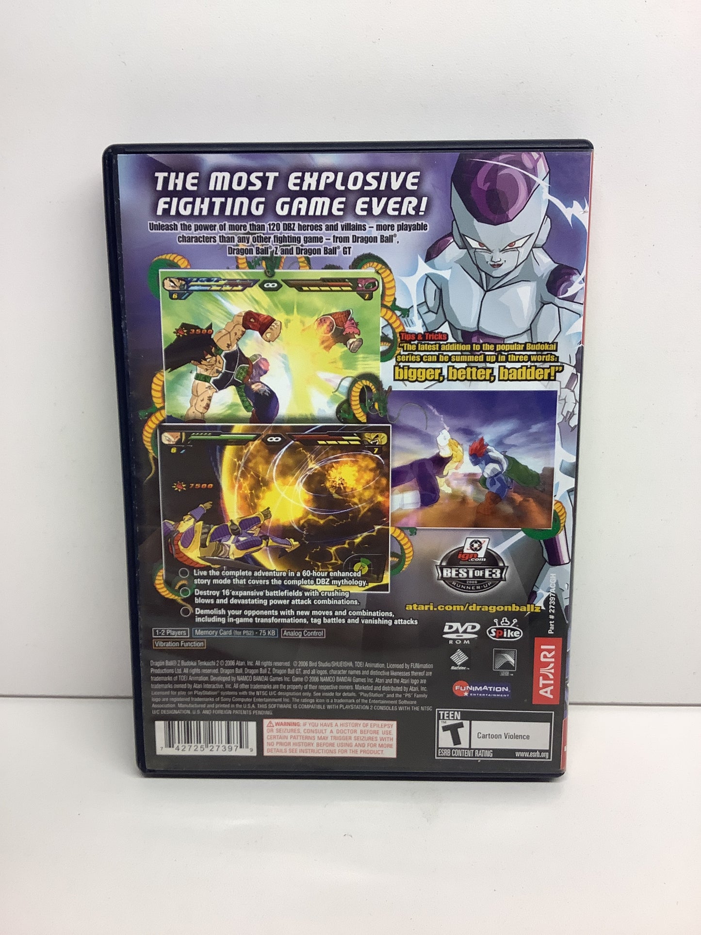 Dragon Ball Z Budokai Tenkaichi 2 [Greatest Hits] - Playstation 2