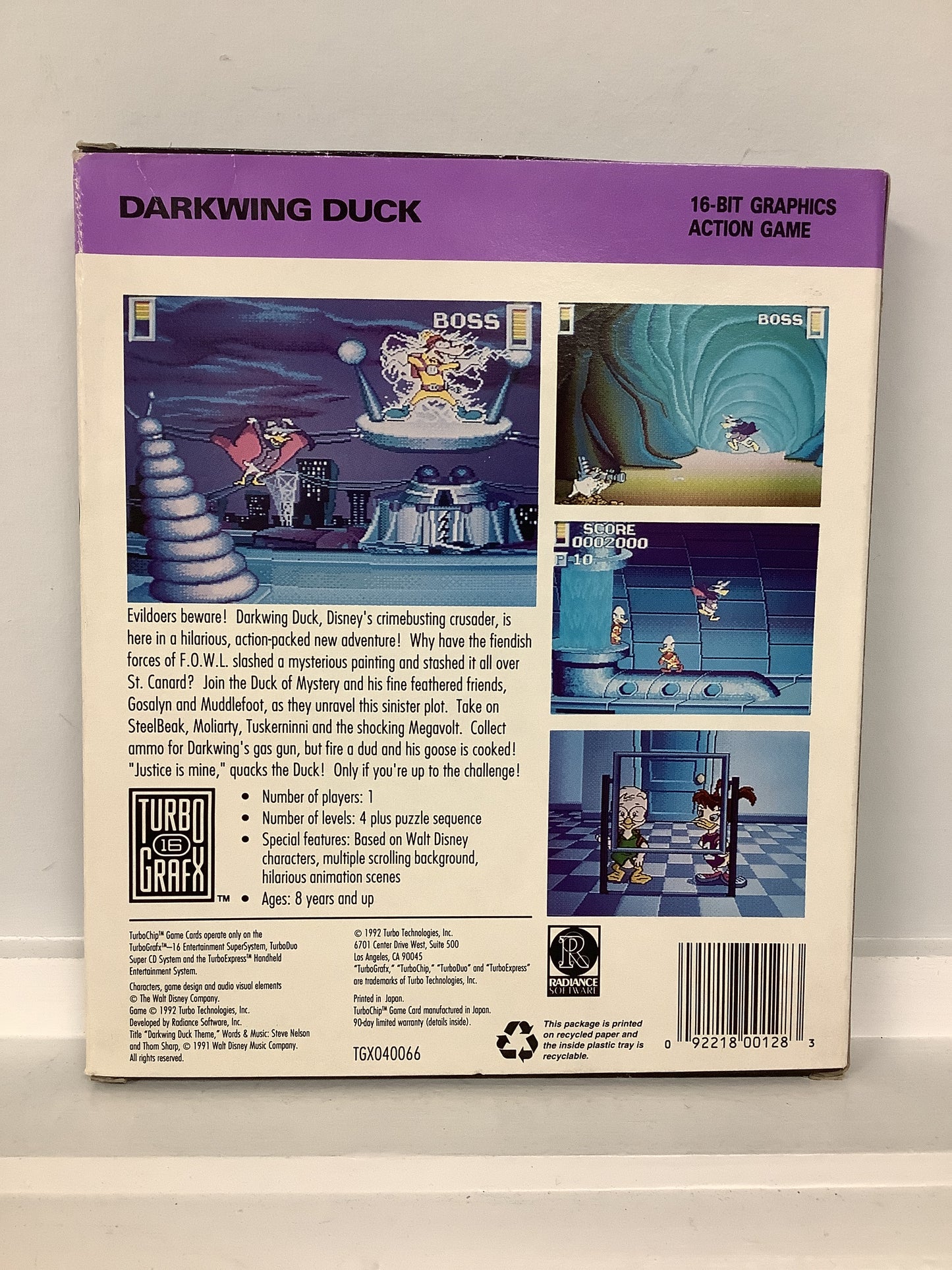 Darkwing Duck - TurboGrafx-16