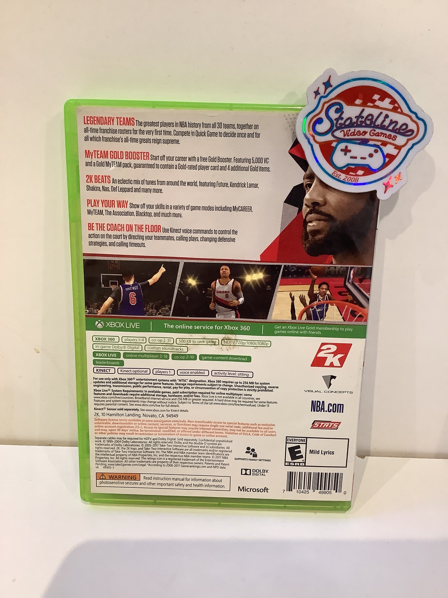 NBA 2K18 - Xbox 360