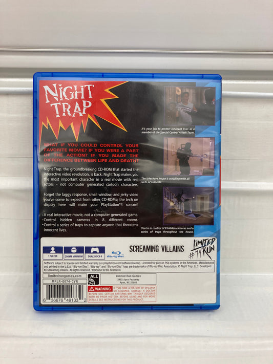 Night Trap [Blue Cover] - Playstation 4