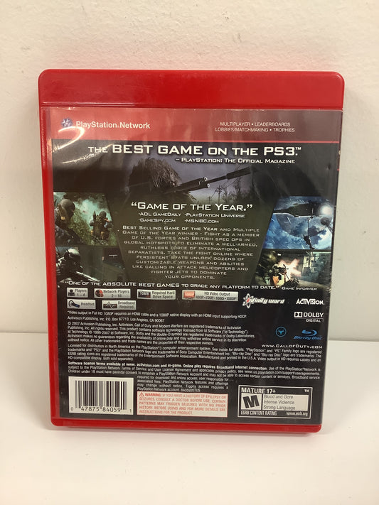 Call of Duty 4 Modern Warfare [Greatest Hits] - Playstation 3