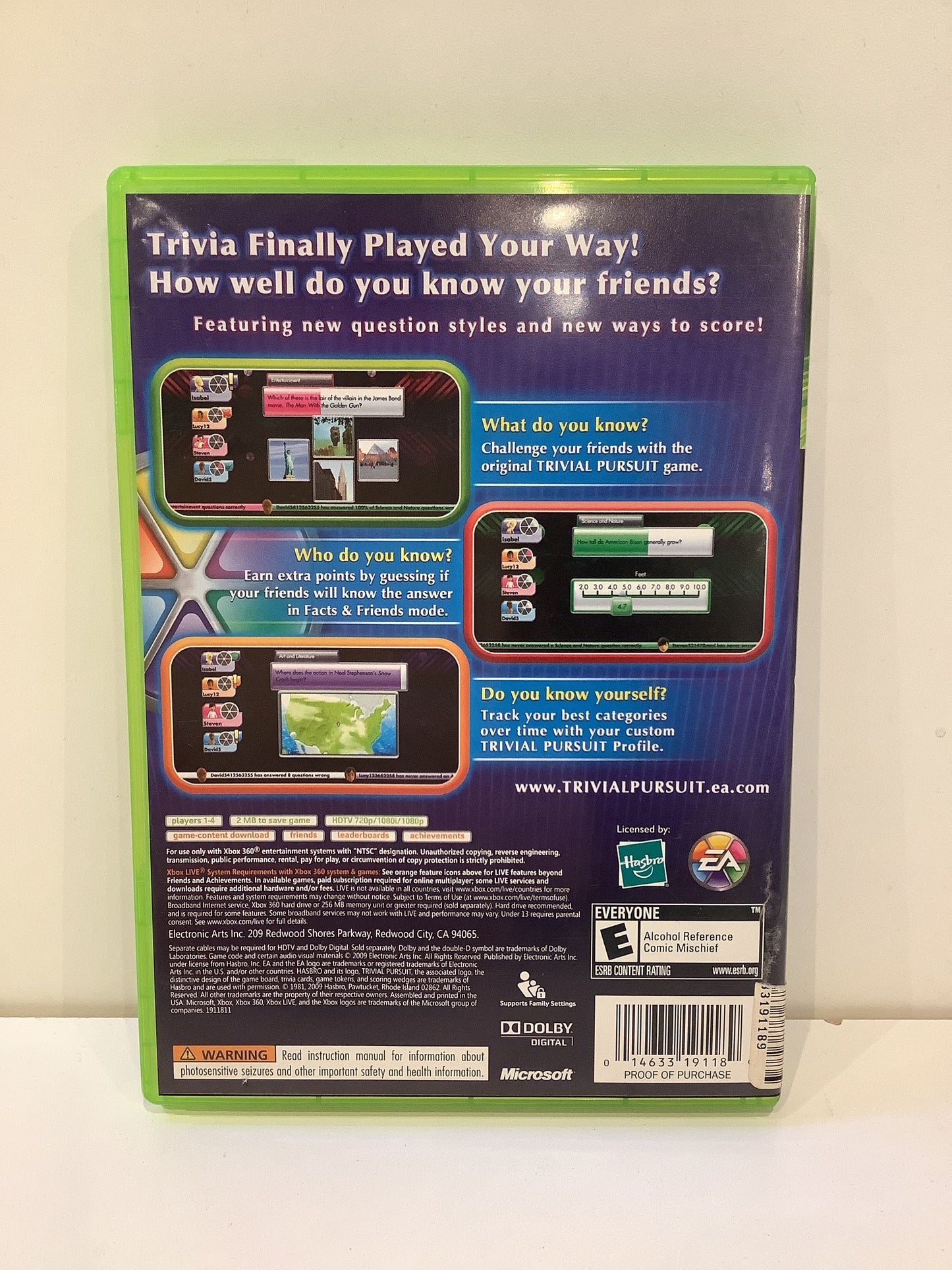 Trivial Pursuit - Xbox 360