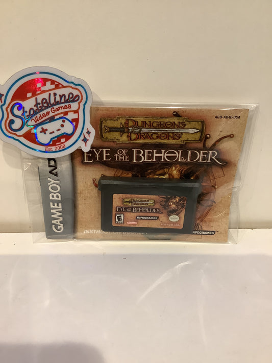 Dungeons & Dragons Eye of the Beholder - GameBoy Advance