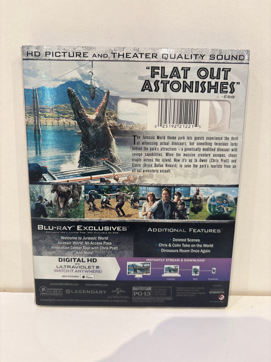Jurassic World - Blu-Ray
