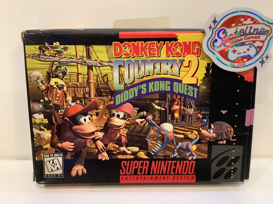 Donkey Kong Country 2 - Super Nintendo