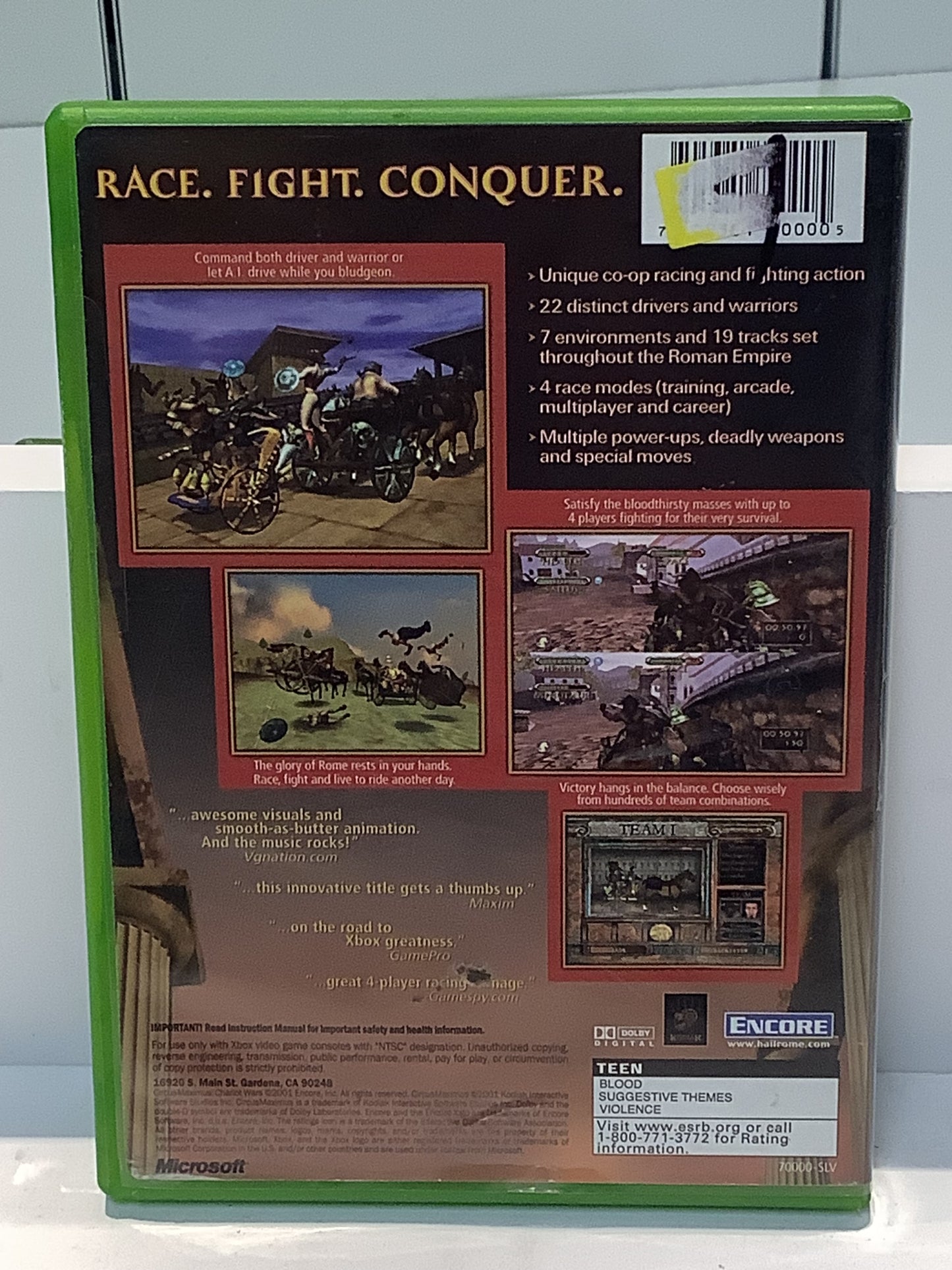 Circus Maximus Chariot Wars - Xbox