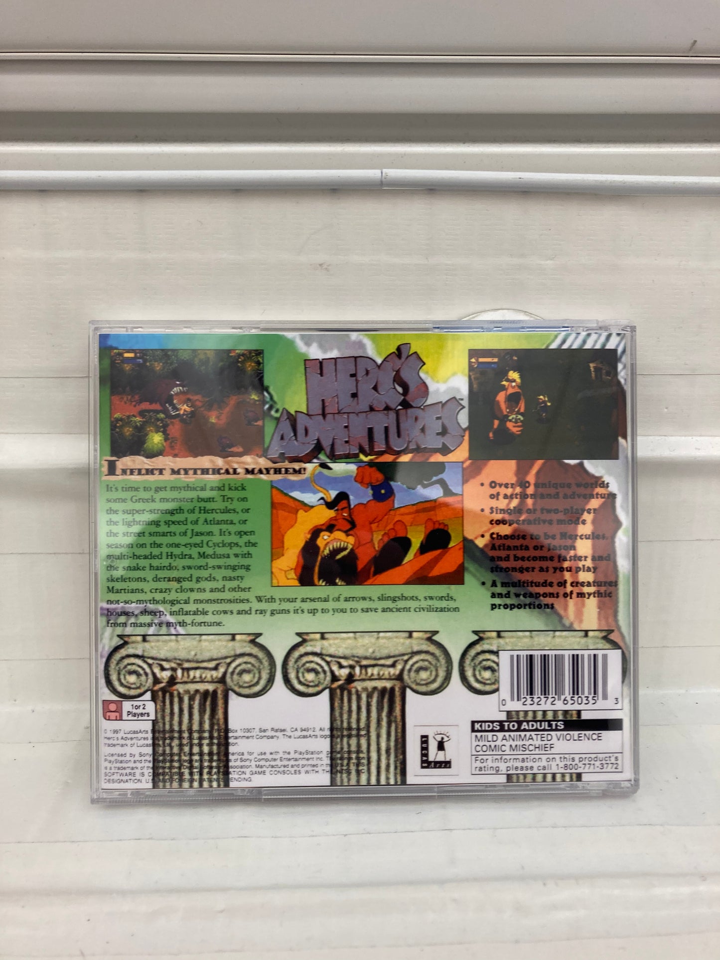 Herc's Adventures - Playstation