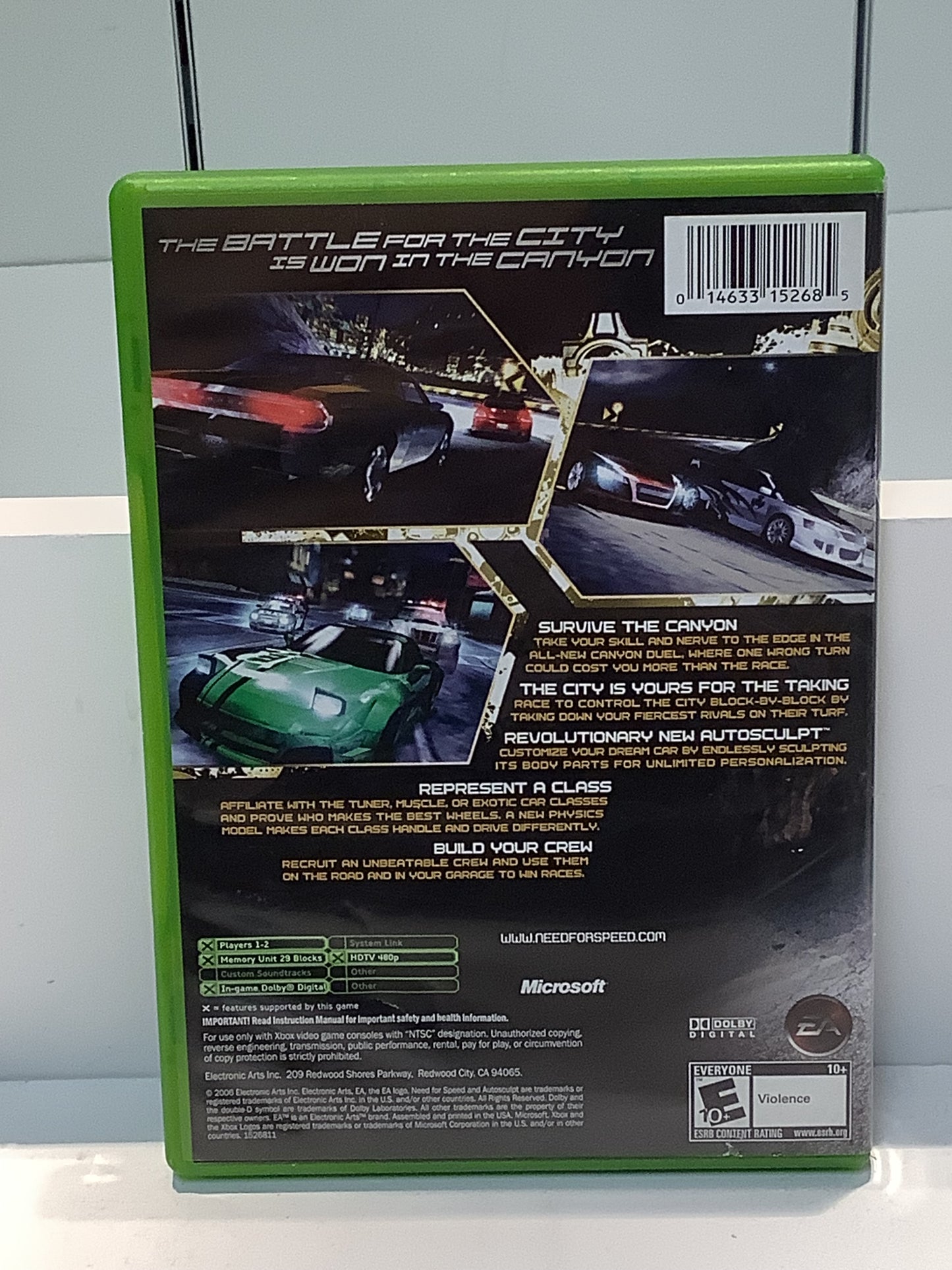 Need for Speed Carbon - Xbox