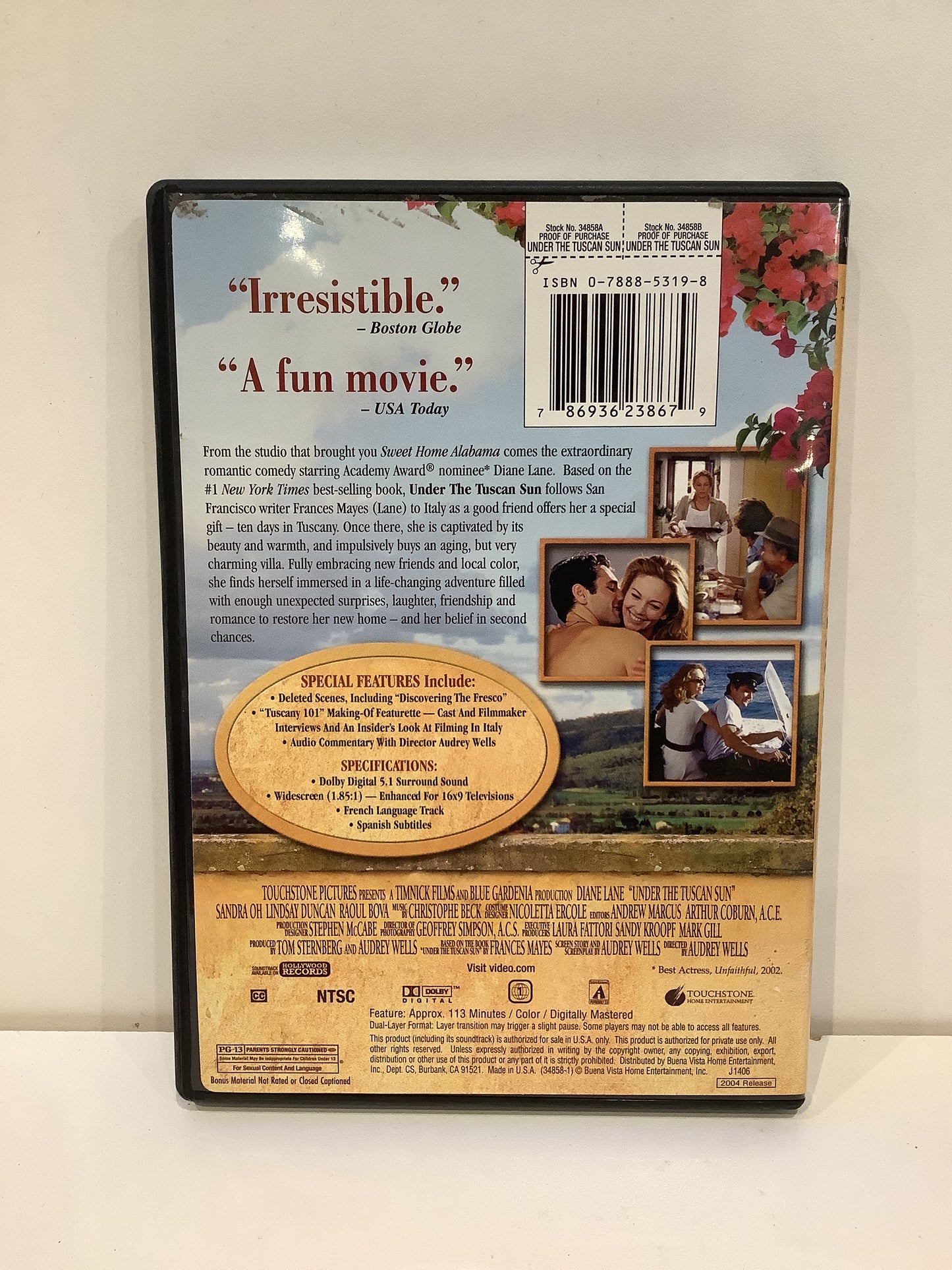 Under the Tuscan Sun - DVD