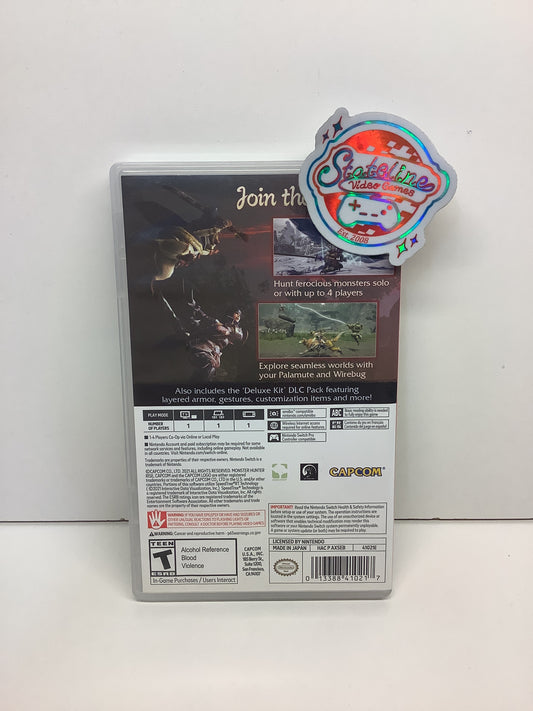 Monster Hunter Rise [Deluxe Edition] - Nintendo Switch