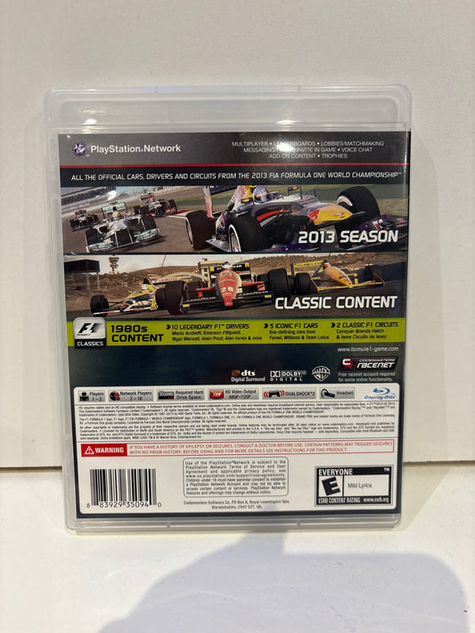 F1 2013 - Playstation 3