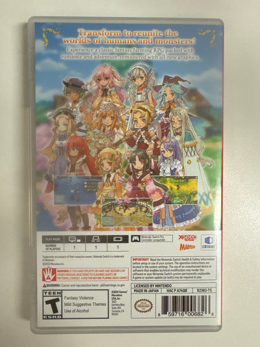 Rune Factory 3 Special - Nintendo Switch