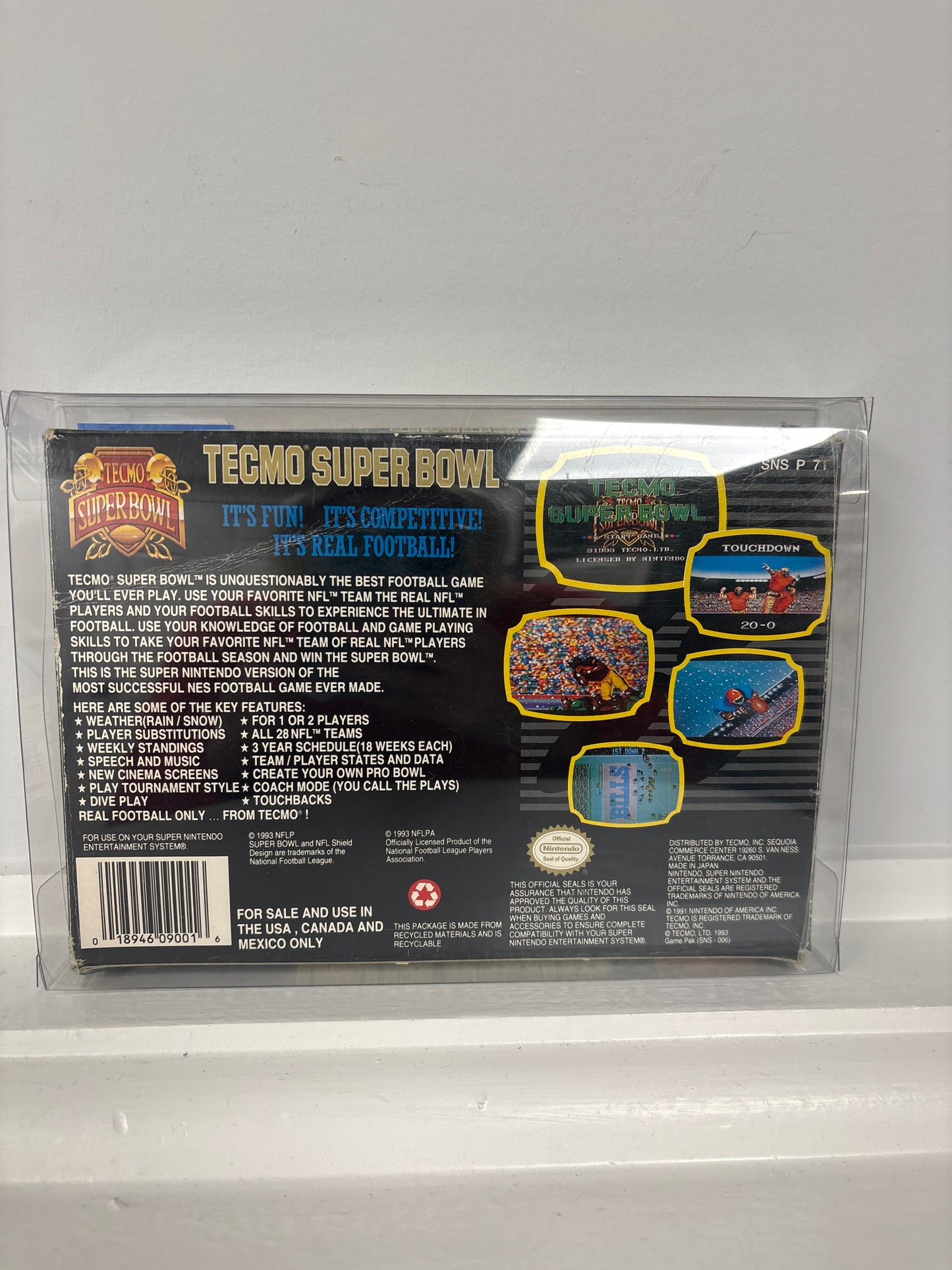 Tecmo Super Bowl - Super Nintendo