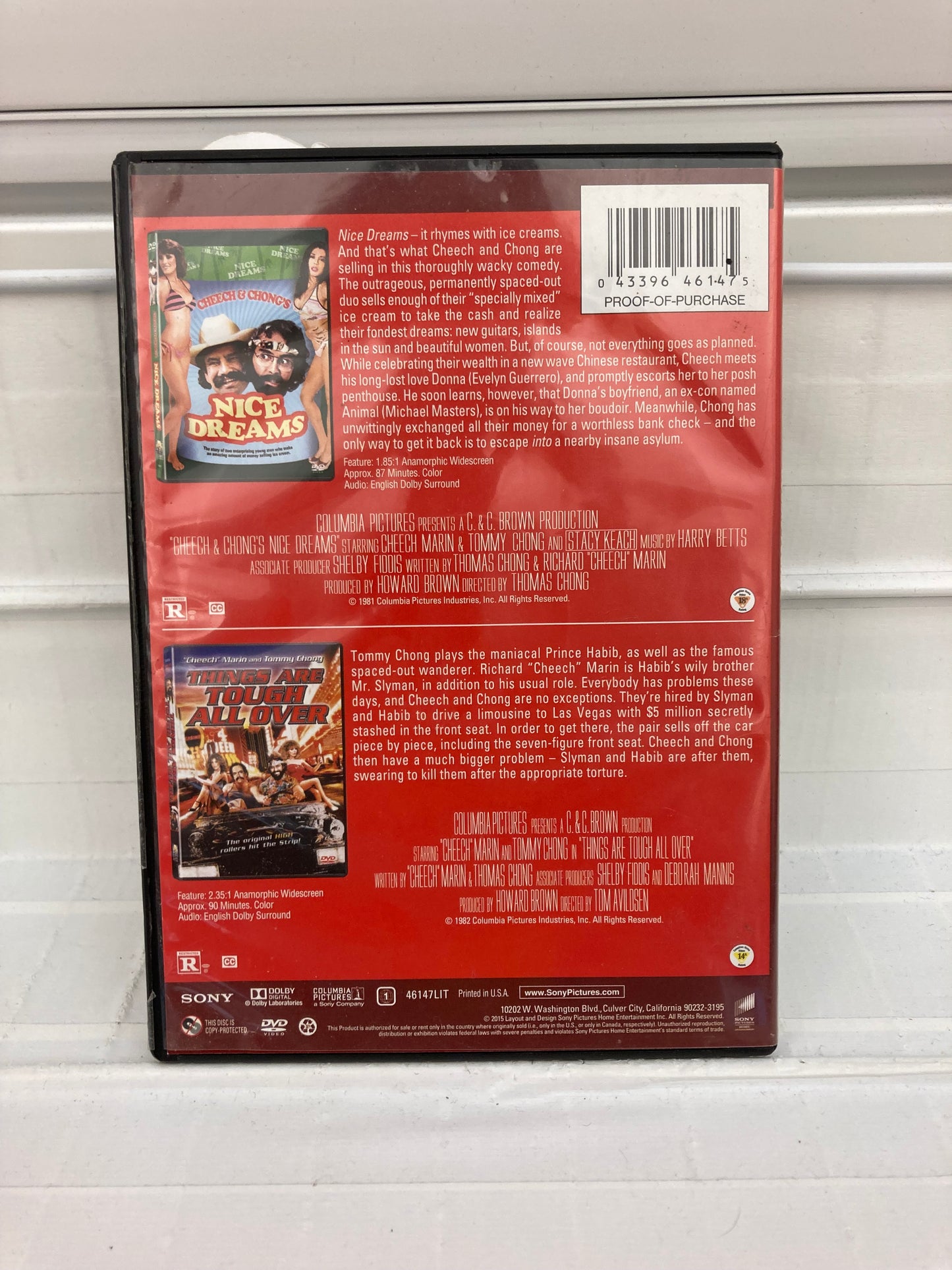 Nice Dreams/Things Are Tough All Over - DVD