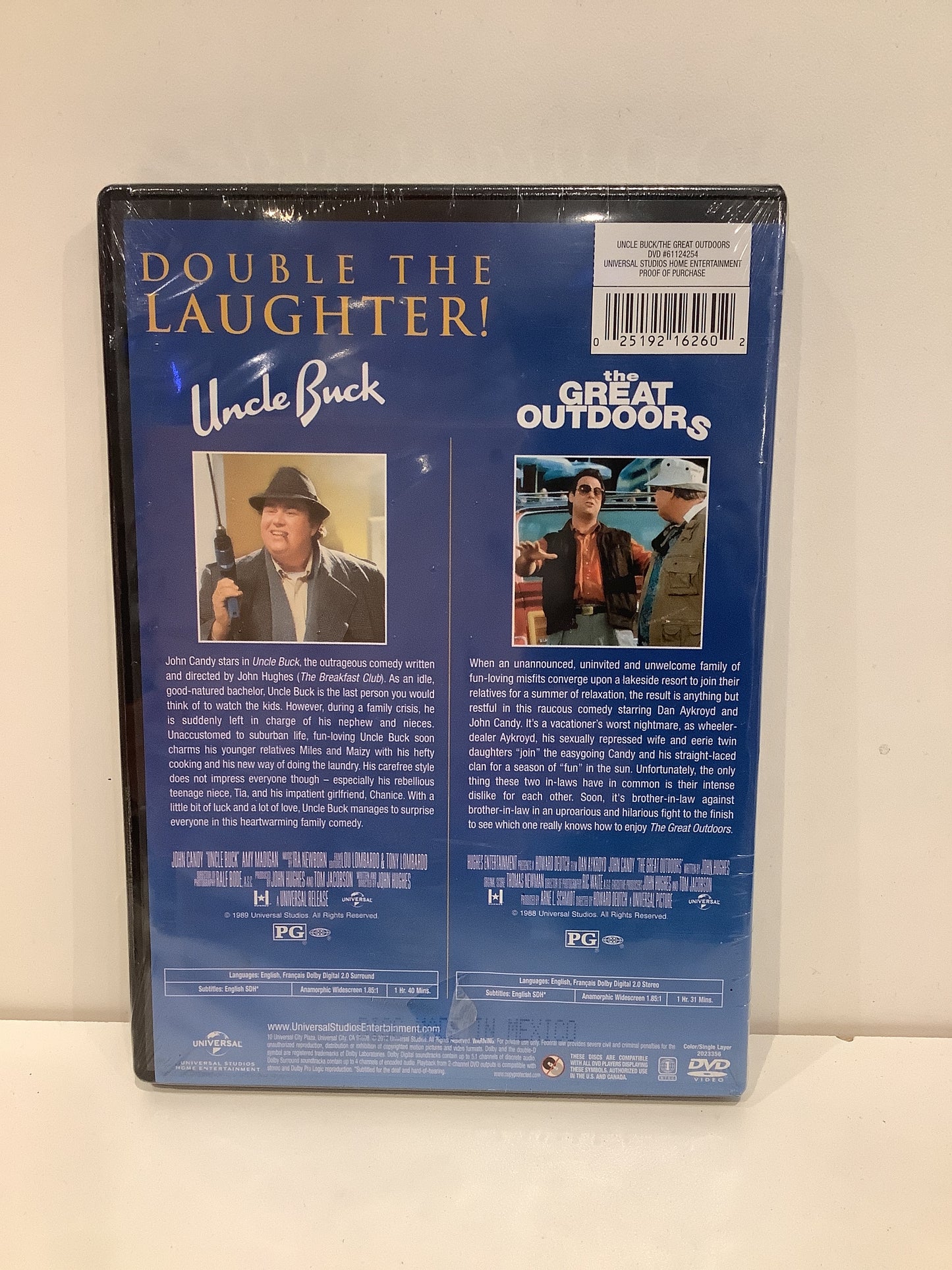 Uncle Buck / The Great Outdoors - DVD