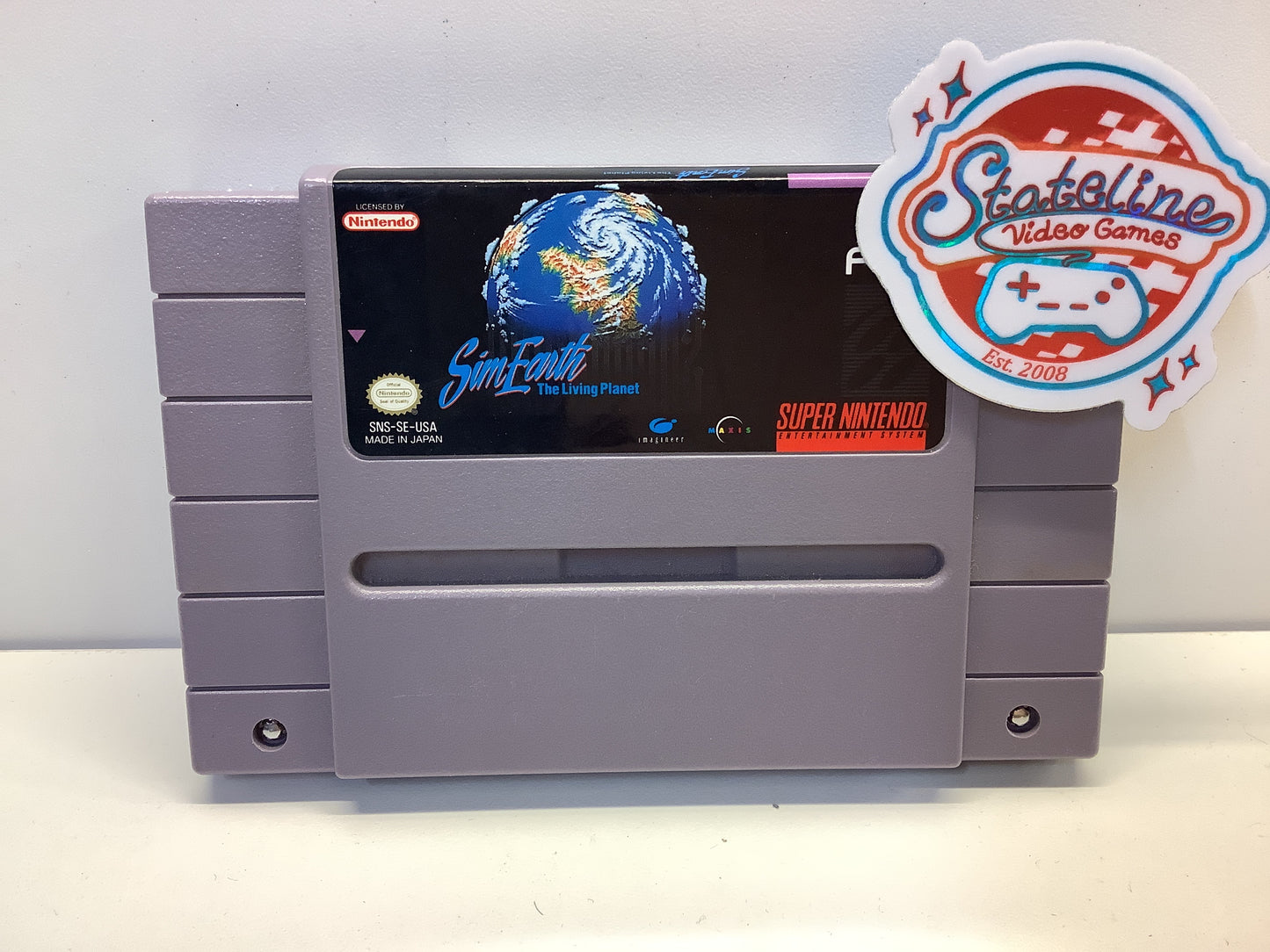 Sim Earth the Living Planet - Super Nintendo