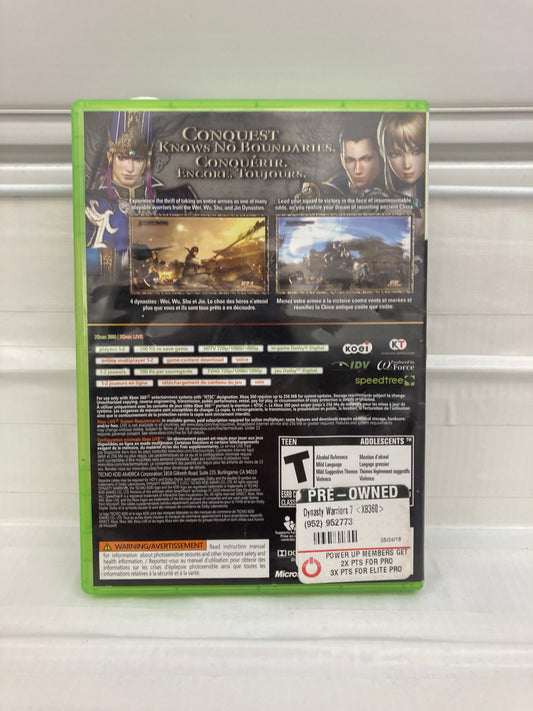Dynasty Warriors 7 - Xbox 360