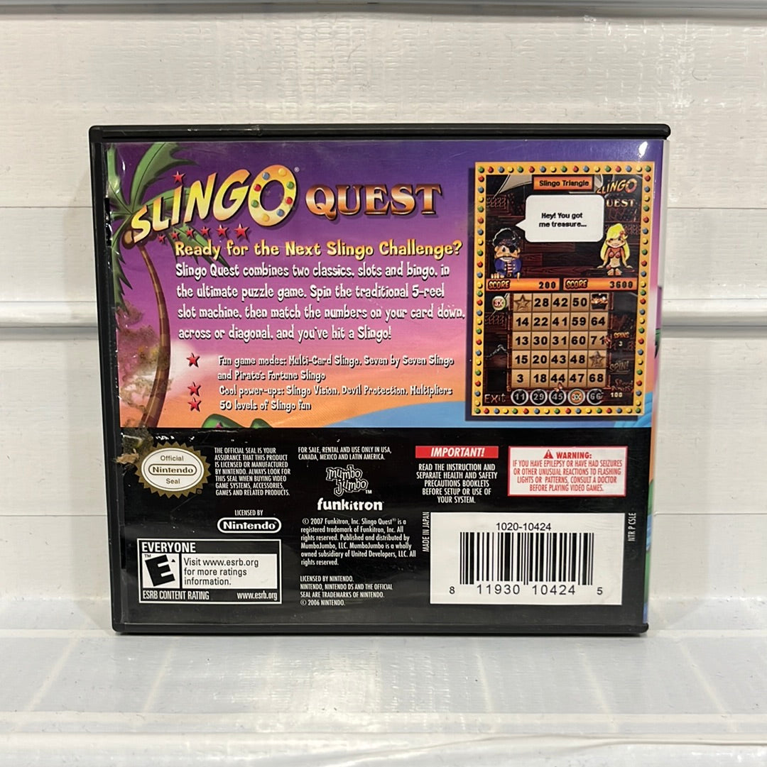 Slingo Quest - Nintendo DS