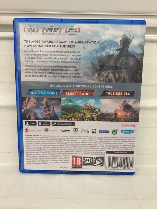 Witcher 3: Wild Hunt [Complete Edition] [PAL] - Playstation 5