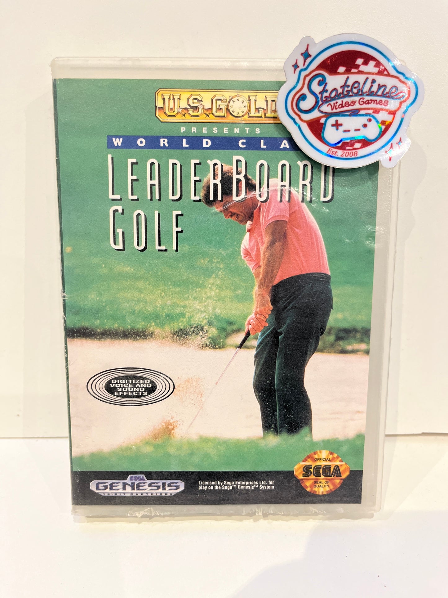 World Class Leader Board Golf - Sega Genesis