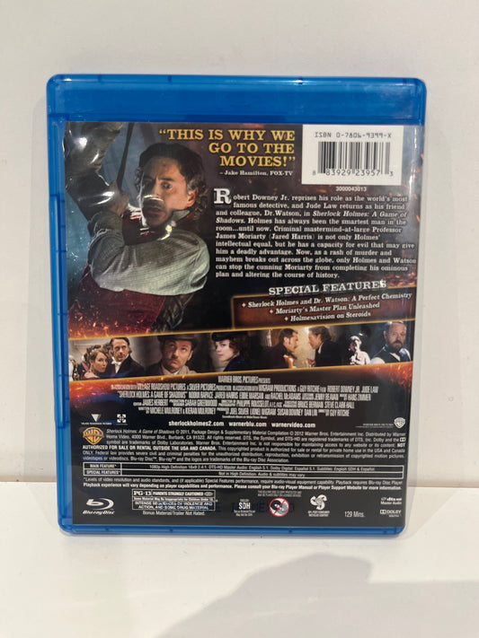 Sherlock Holmes: A Game of Shadows - Blu-Ray