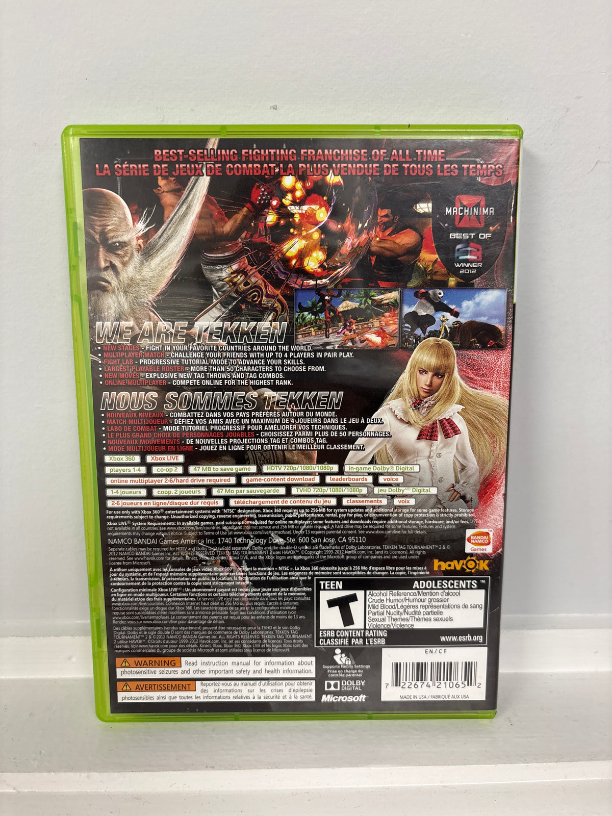 Tekken Tag Tournament 2 - Xbox 360