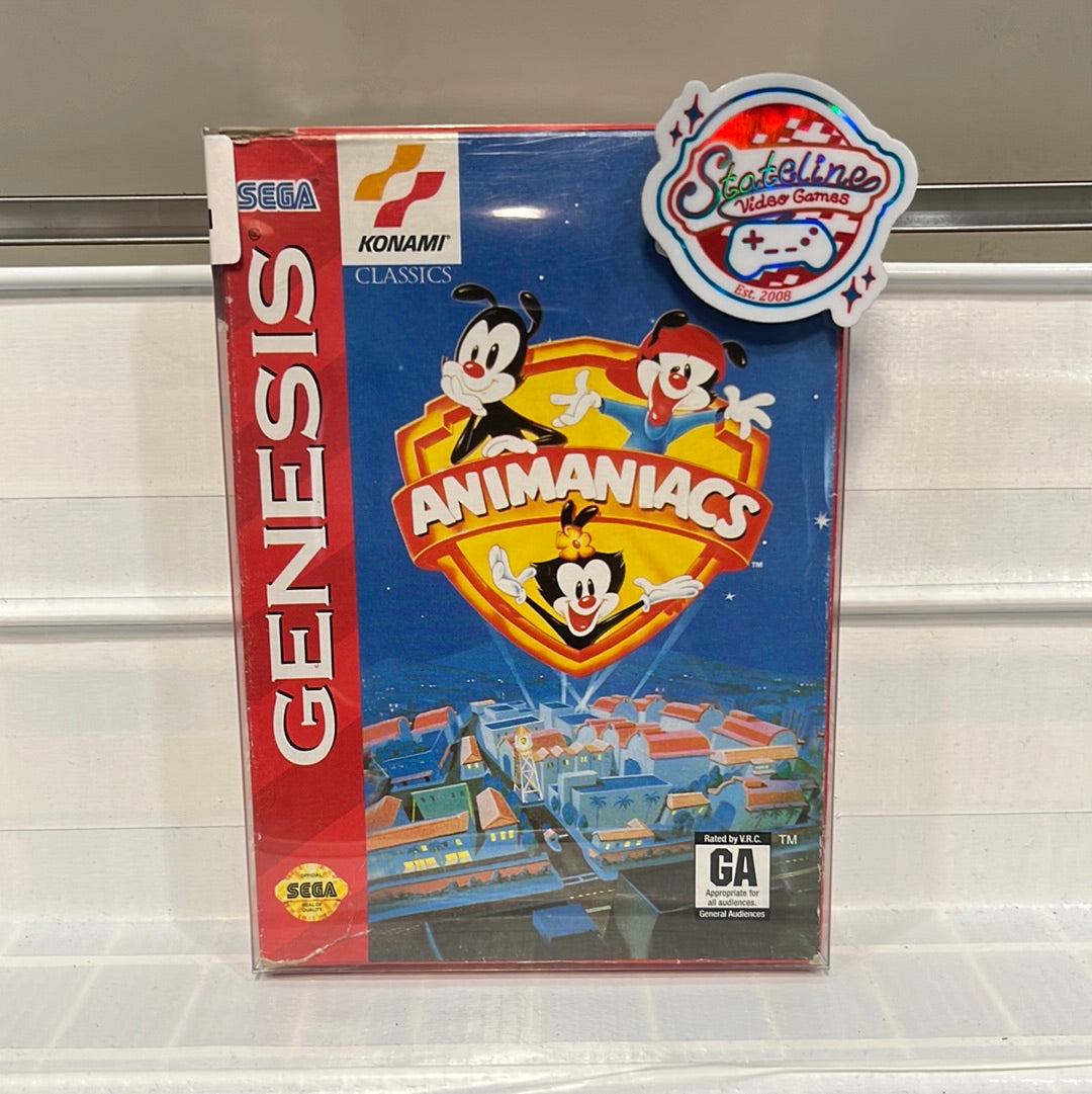 Animaniacs [Cardboard Box] - Sega Genesis