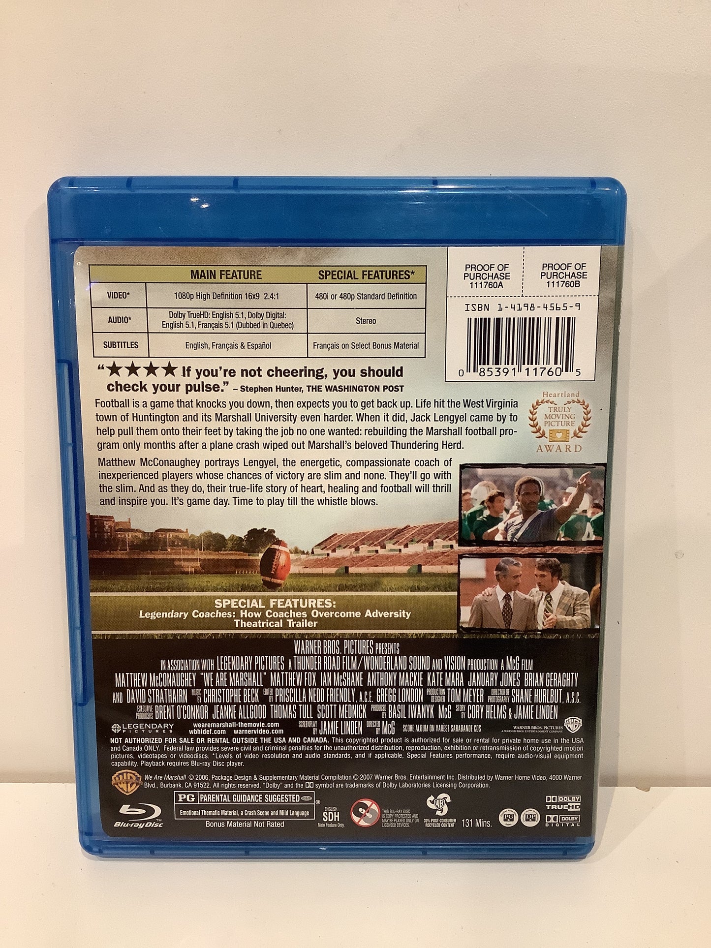 We Are Marshall - Blu-Ray