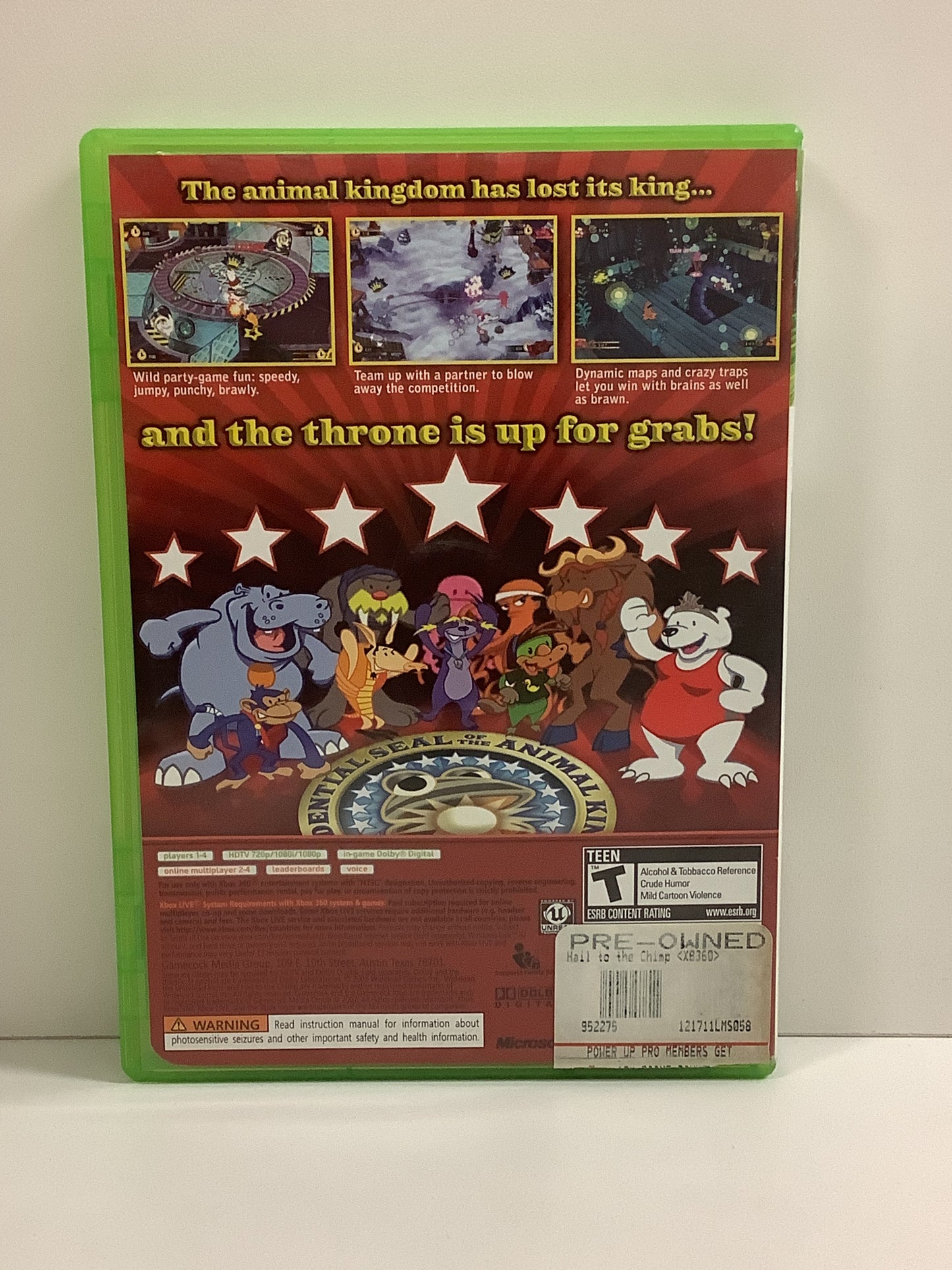 Hail to the Chimp - Xbox 360